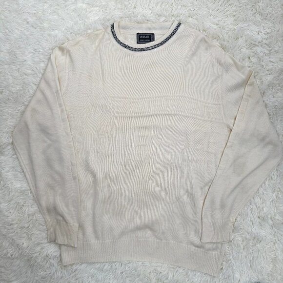 Versace Wool Vintage Sweater Unisex - Picture 4 of 12